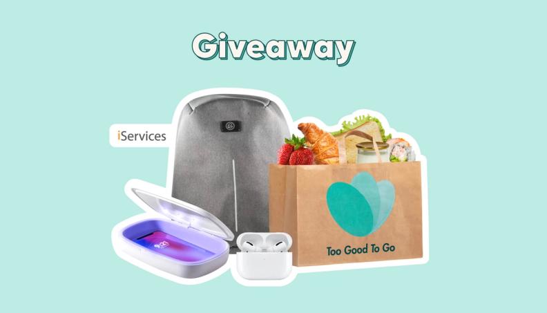 Giveaway Too Good To Go X iServices 💚 Salva comida e ganha prémios