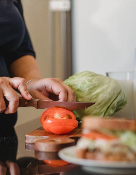 Make a balanced meal from a café Surprise Bag