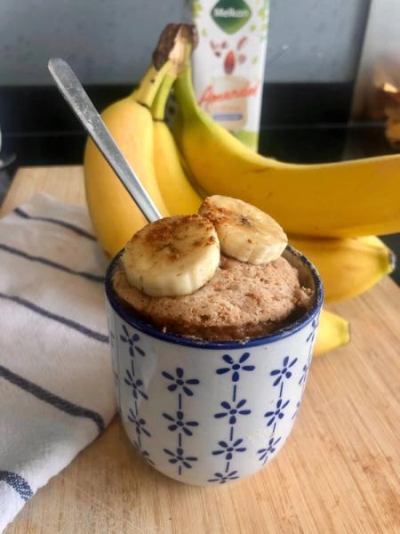 Van (overrijpe) banaan naar mugcake
