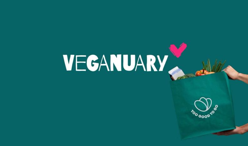Too Good To Go unterstützt Veganuary