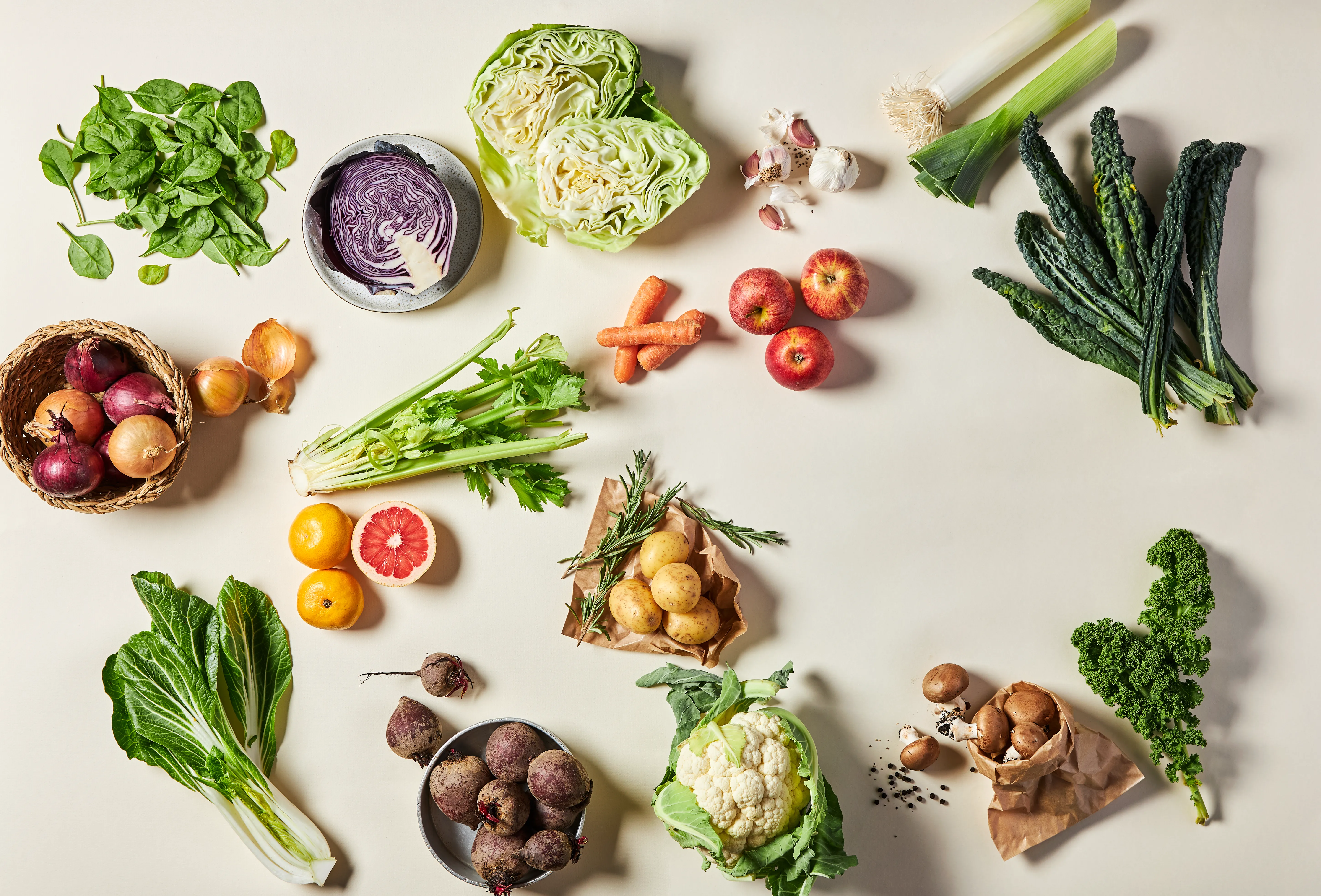 Imagen con frutas y verduras