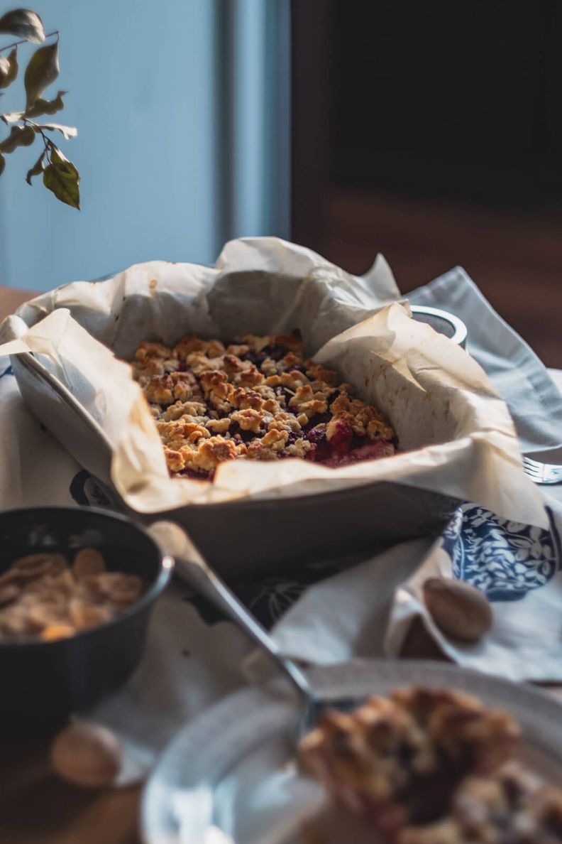 Le crumble aux figues bien mûres