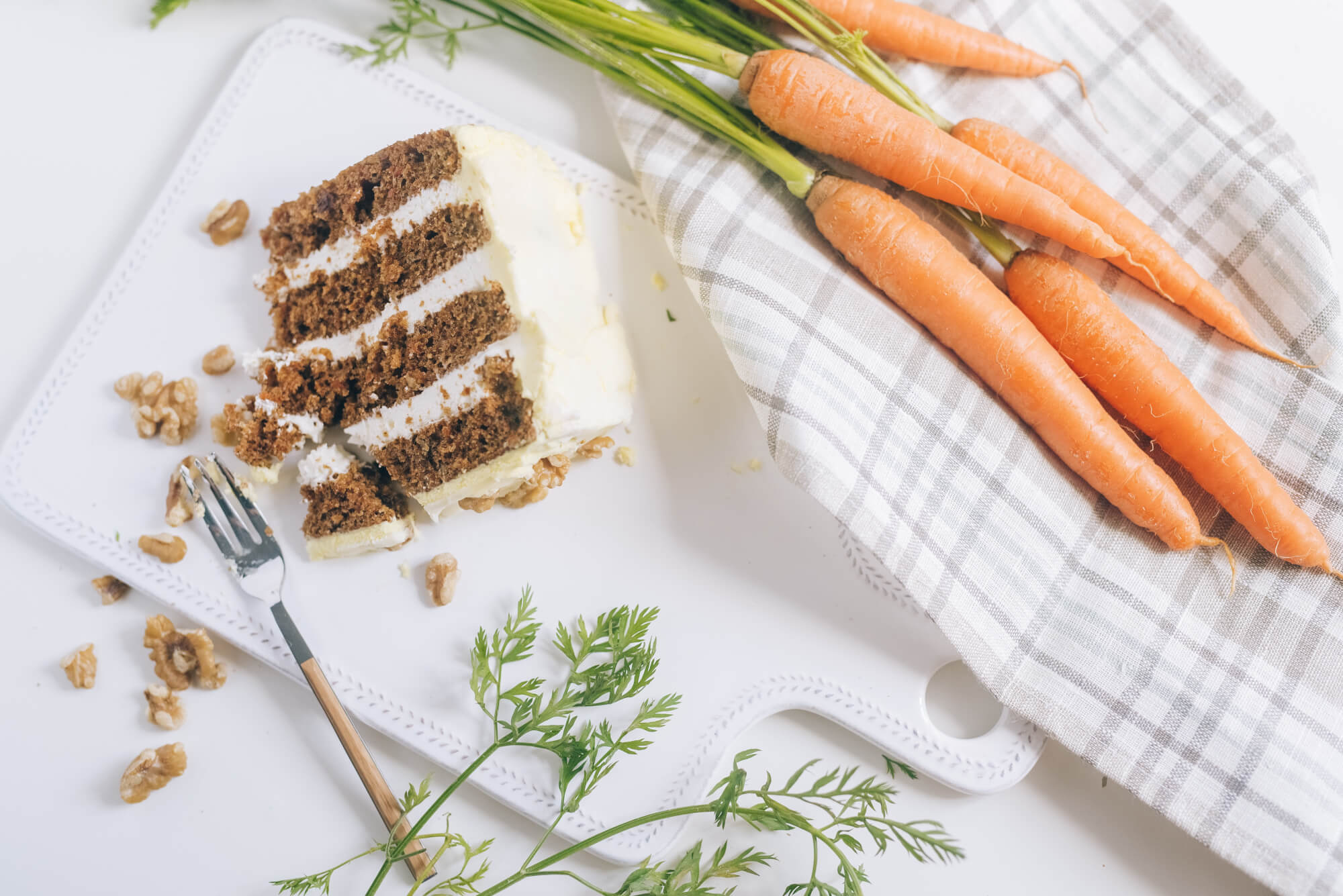Our no waste carrot cake recipe