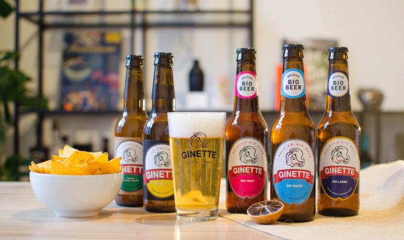 Het Belgisch biologisch bier van Ginette via Too Good To Go in Gent