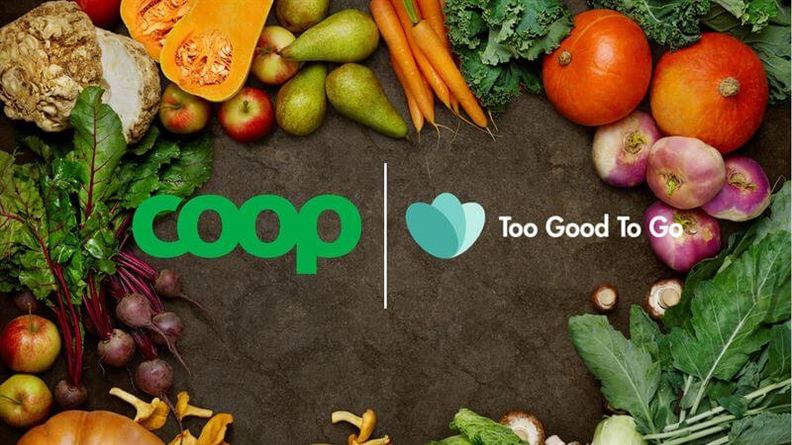 Coop utökar samarbetet med Too Good To Go för att minska matsvinn