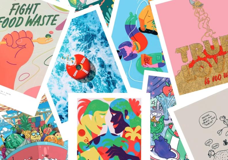 NOS AFFICHES CONTRE LE GASPILLAGE ALIMENTAIRE