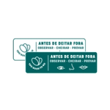 a sticker that says past my date on it