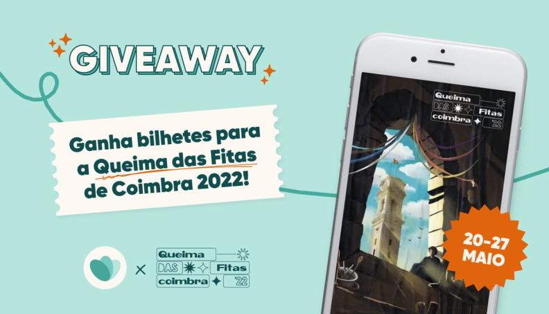 Giveaway: Queima das Fitas de Coimbra 2022