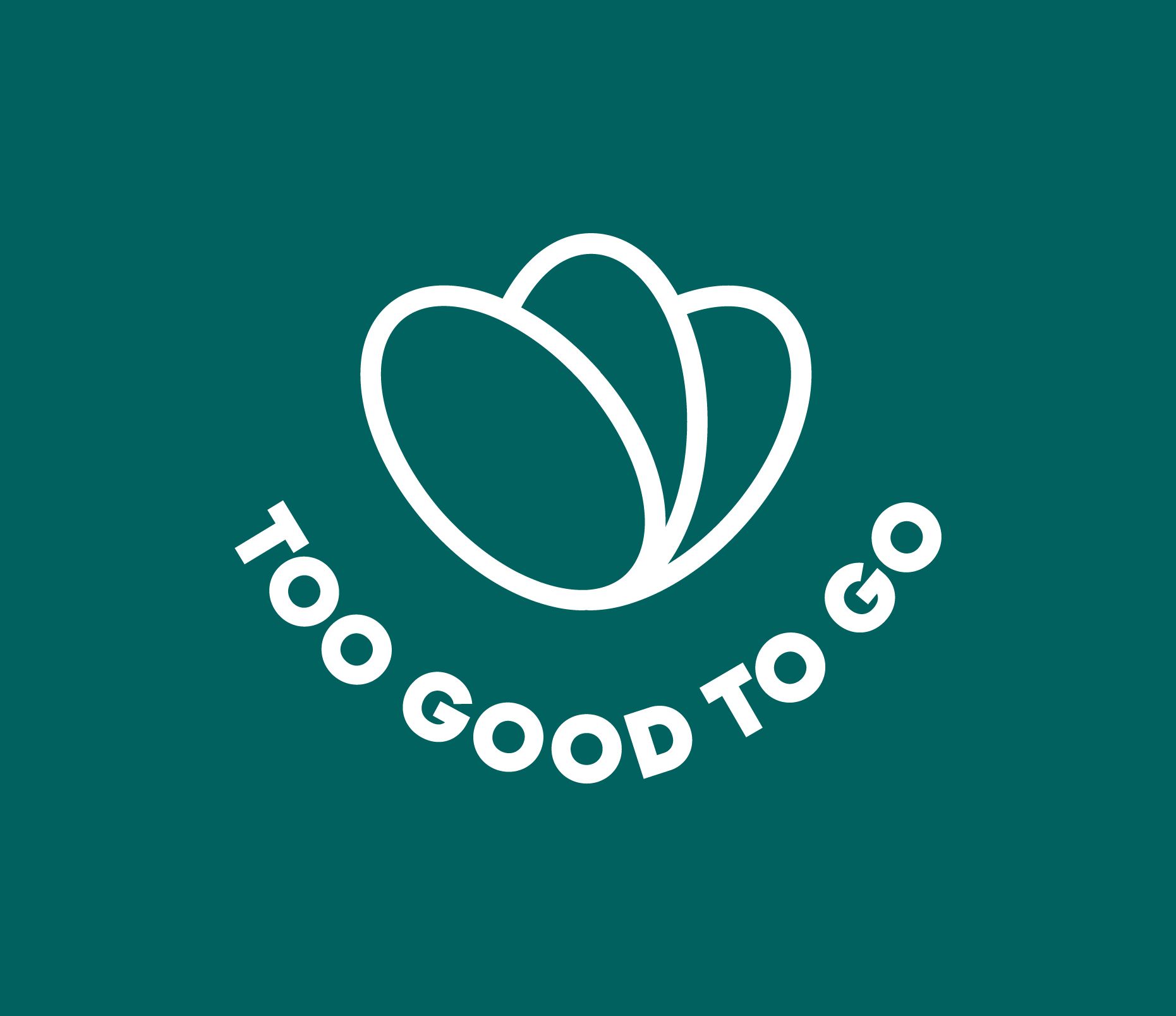 it is a logo for a company called too good to go .