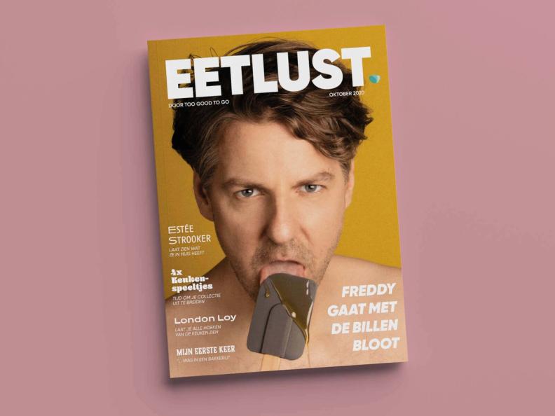 Vjeze Fur gaat met de billen bloot voor nieuw magazine Eetlust