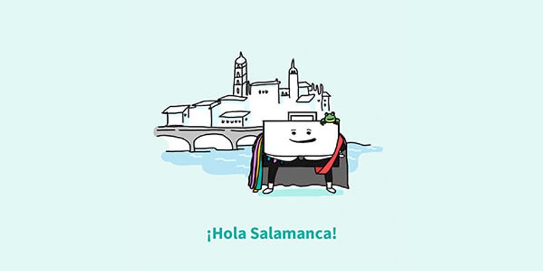 ¡Llegamos a Salamanca!