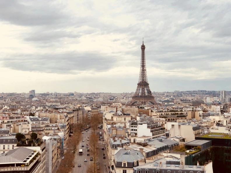 Image de Paris avec vue sur la tour Eiffel