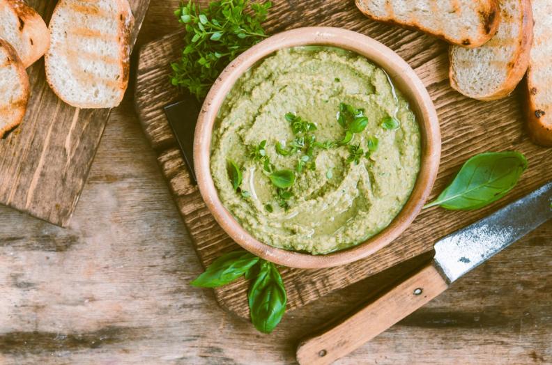 Recette de tartinade de verts de poireaux