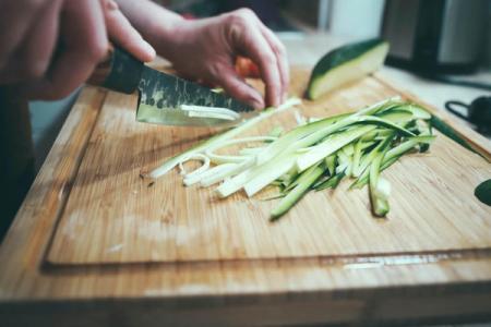Recettes d'épluchures de courgettes