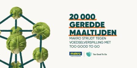 Makro redt 20.000 maaltijden!