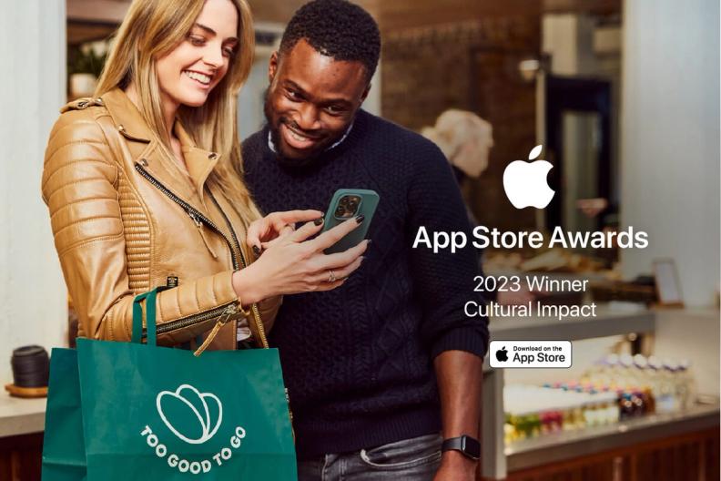 Apple zeichnet Too Good To Go mit Cultural Impact Award 2023 aus