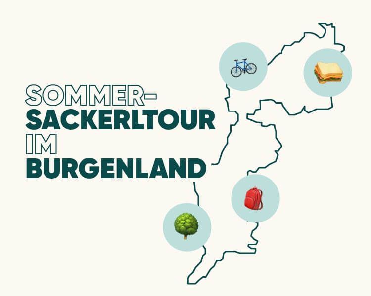 Sommersackerltour im Burgenland
