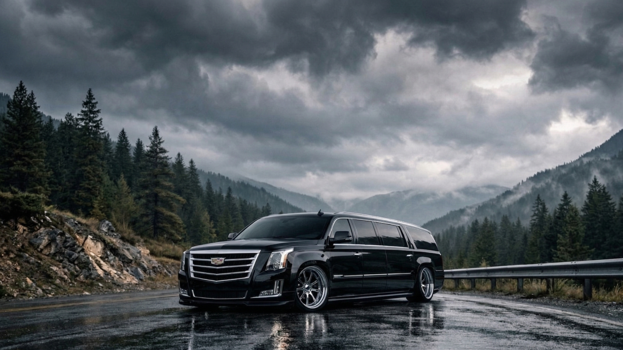 Luxury limousine chauffeur service in Abu Dhabi