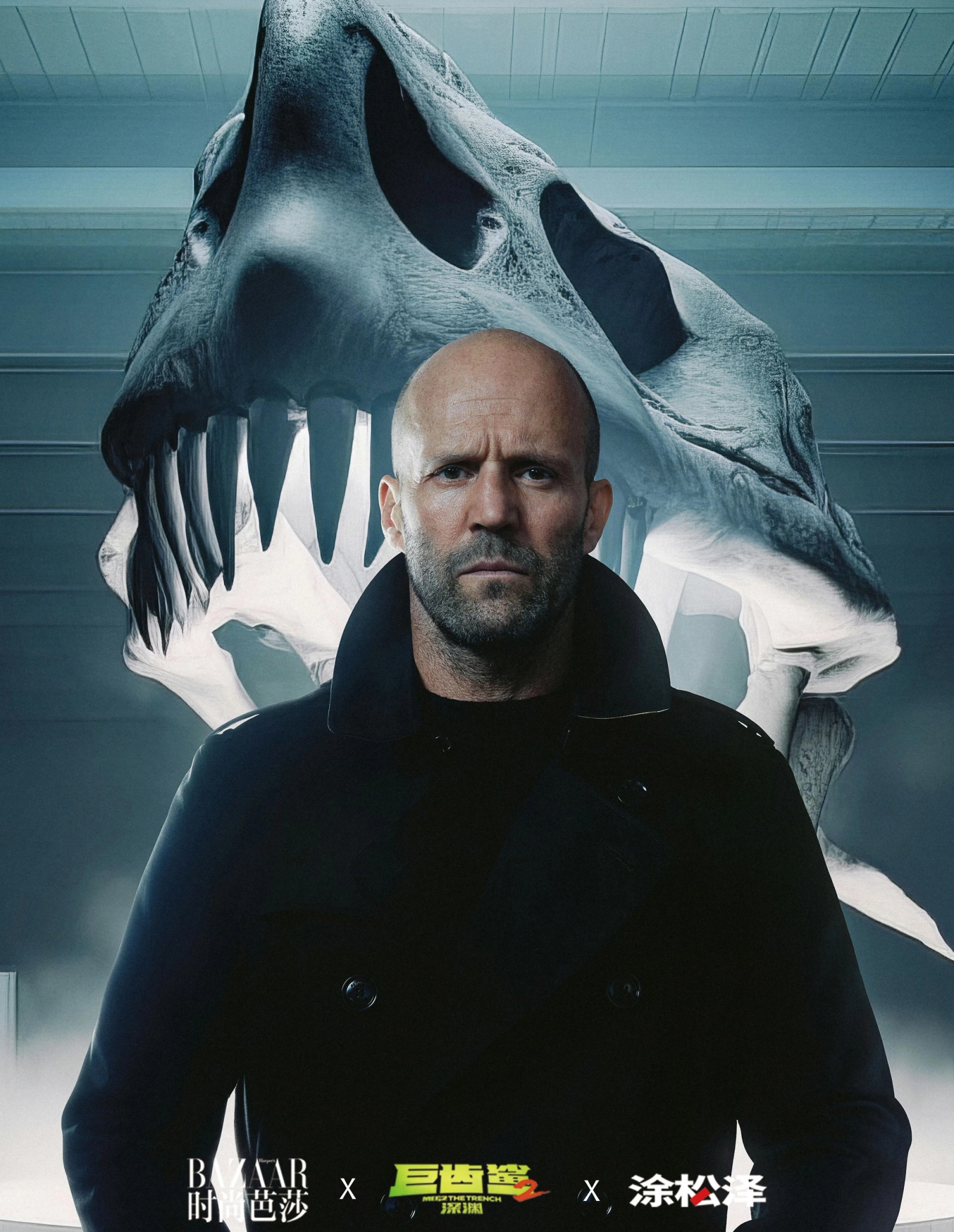 Jason Statham & Wu Jing，BAZZAR，2023.08