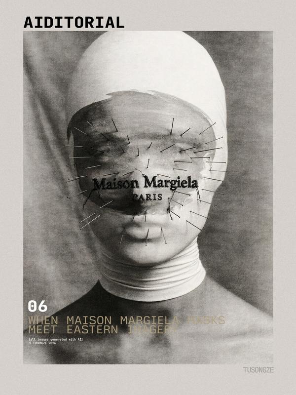 When Maison Margiela Masks Meet Eastern Imagery