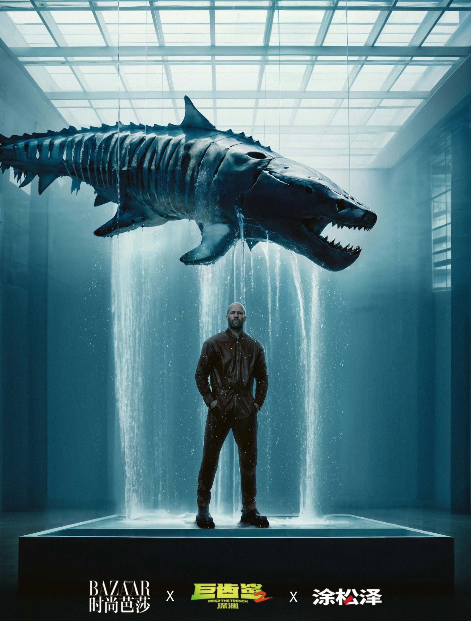 Jason Statham & Wu Jing，BAZZAR，2023.08