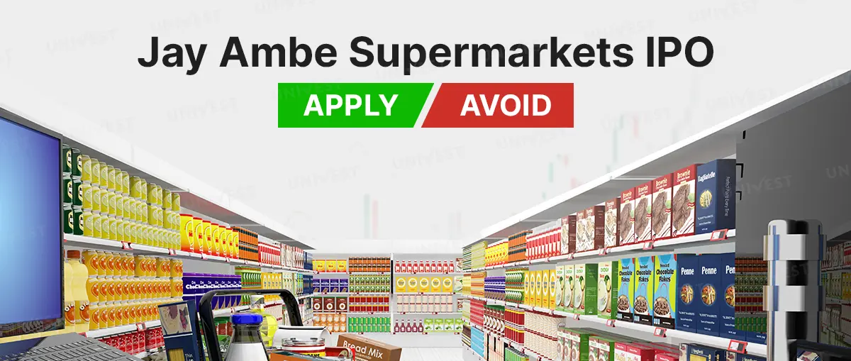 Jay Ambe Supermarkets IPO Subscribed 64.13x on Day 3 icon