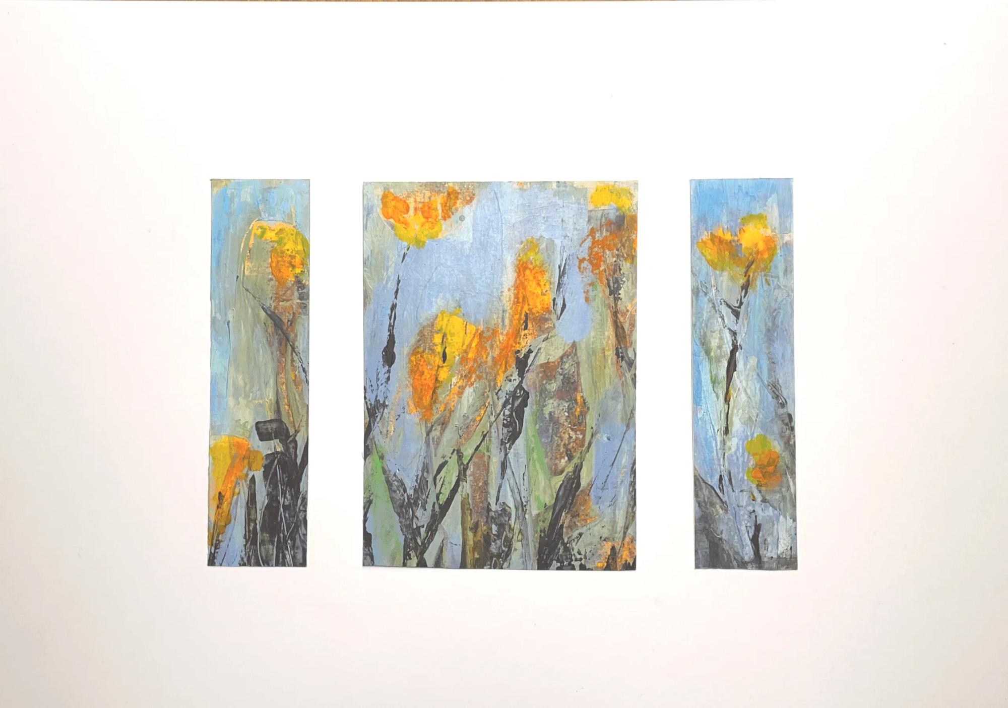 Drei Felder – eine Blüte