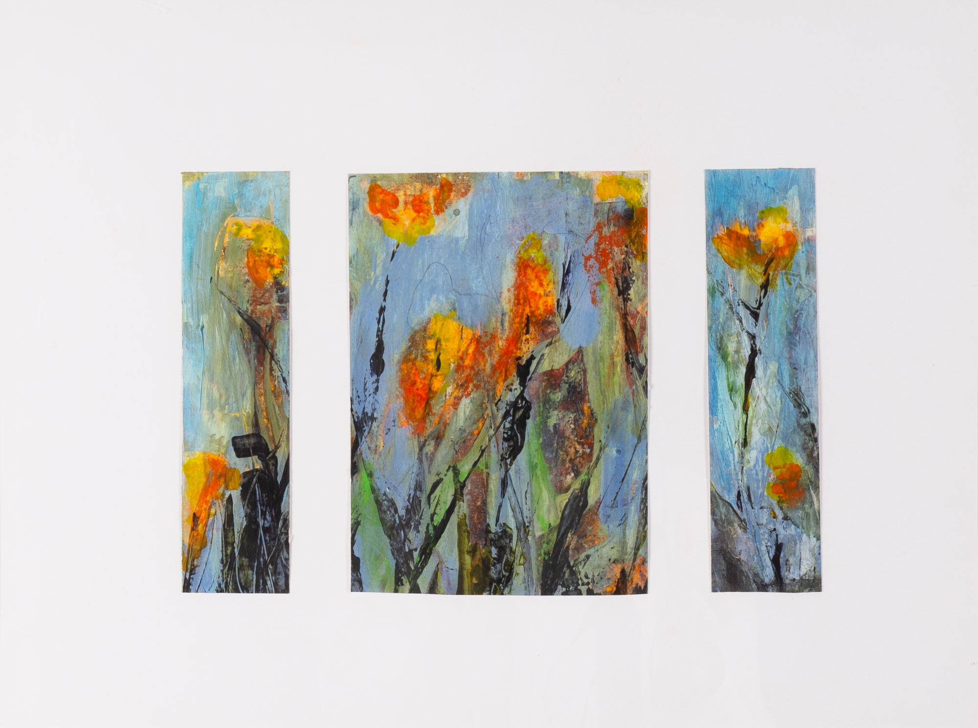 Drei Felder – eine Blüte