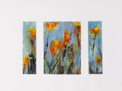 Drei Felder – eine Blüte