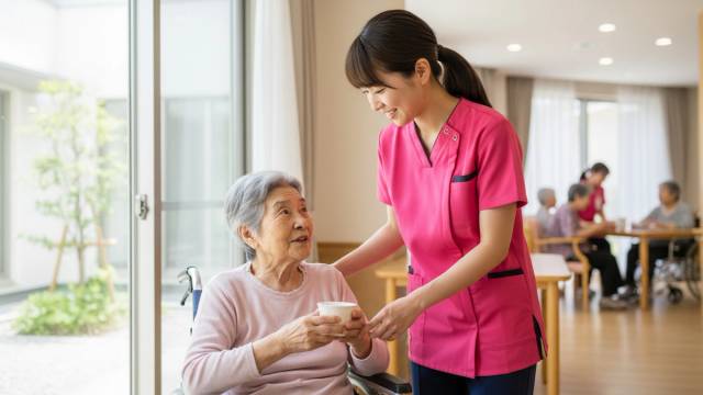 入所イメージ（AI生成イメージ）