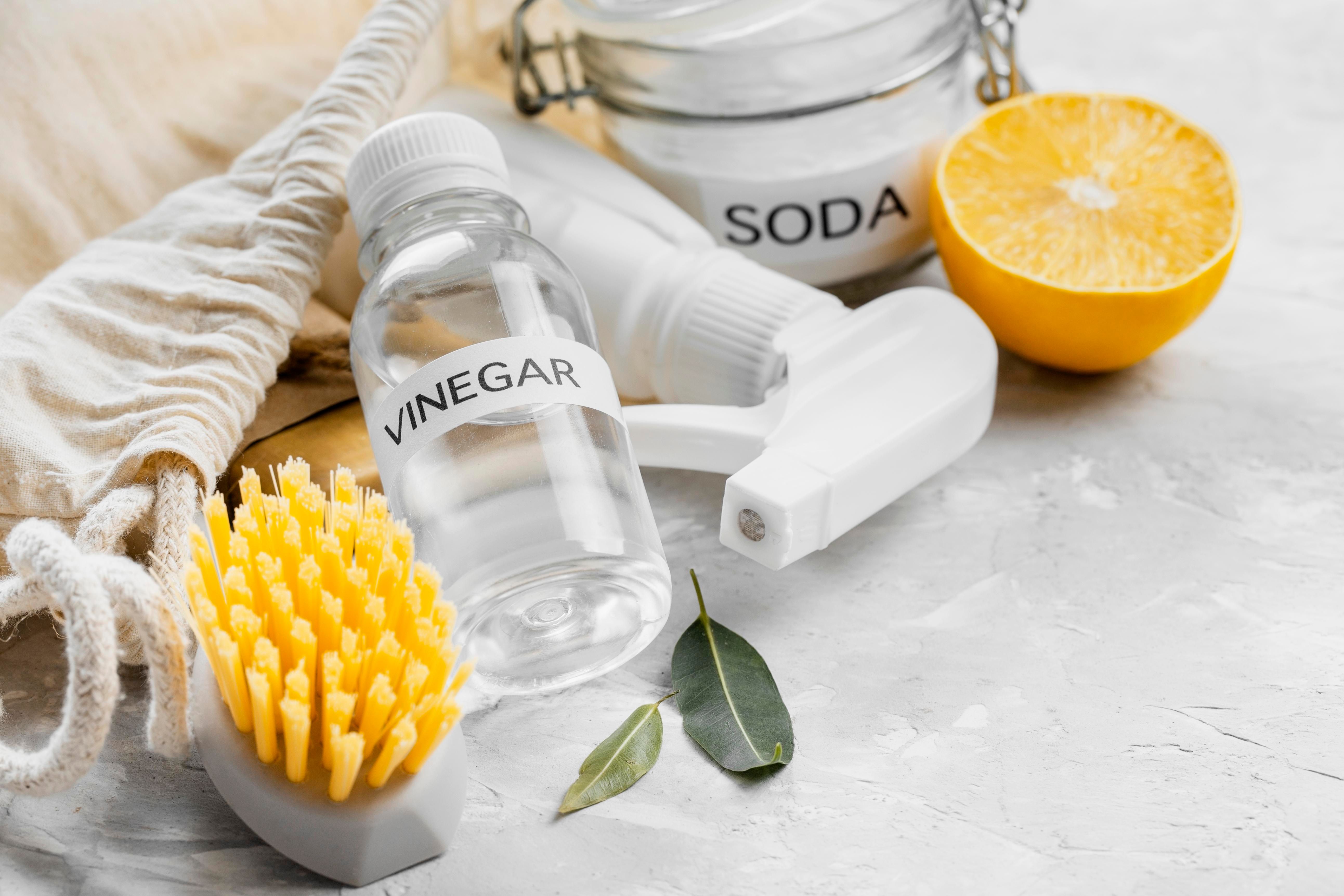 Baking soda and vinegar to unblock the sink