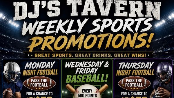 Weekly Sports Promotions