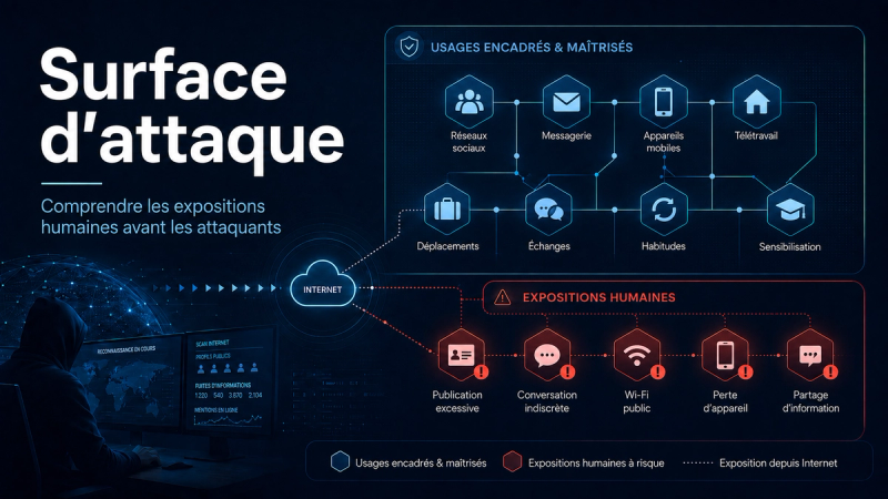 La surface d’attaque humaine
