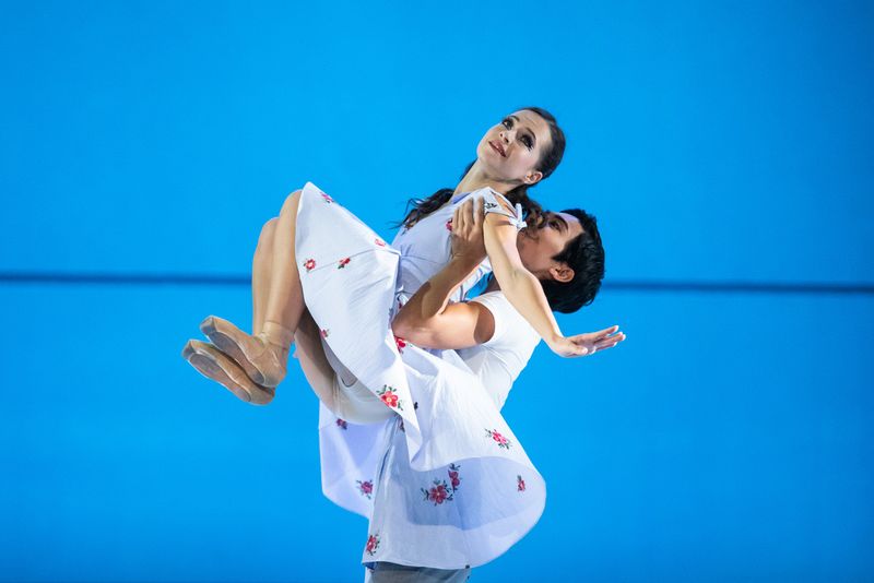 Gdańska „Giselle" - akt pierwszy przeniesiony nad morze. fot. Krzysztof Mystkowski / KFP / Opera Bałtycka