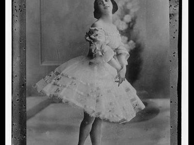 Anna Pawlowa (Anna Pavlova) Russian ballet dancer