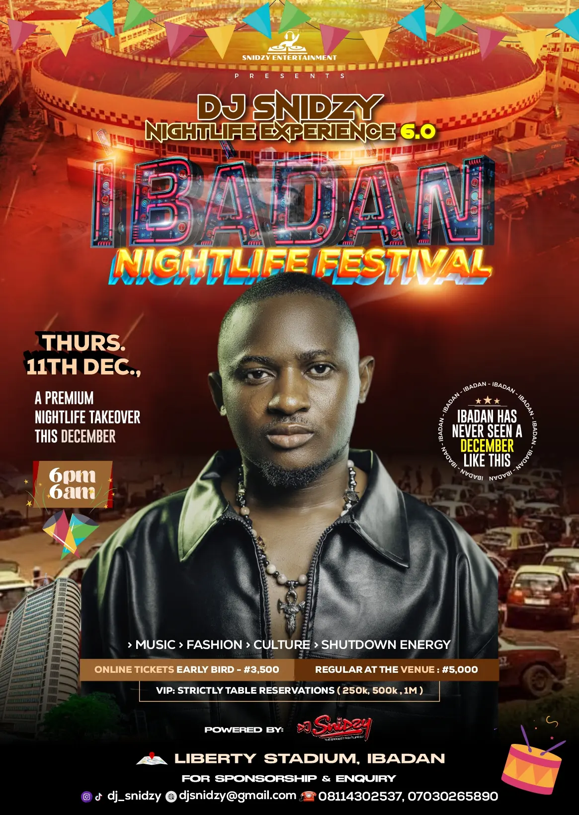 DJSNIDZY Nightlife Experience 6.0