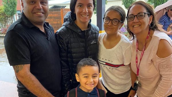 Jayden’s first day of school