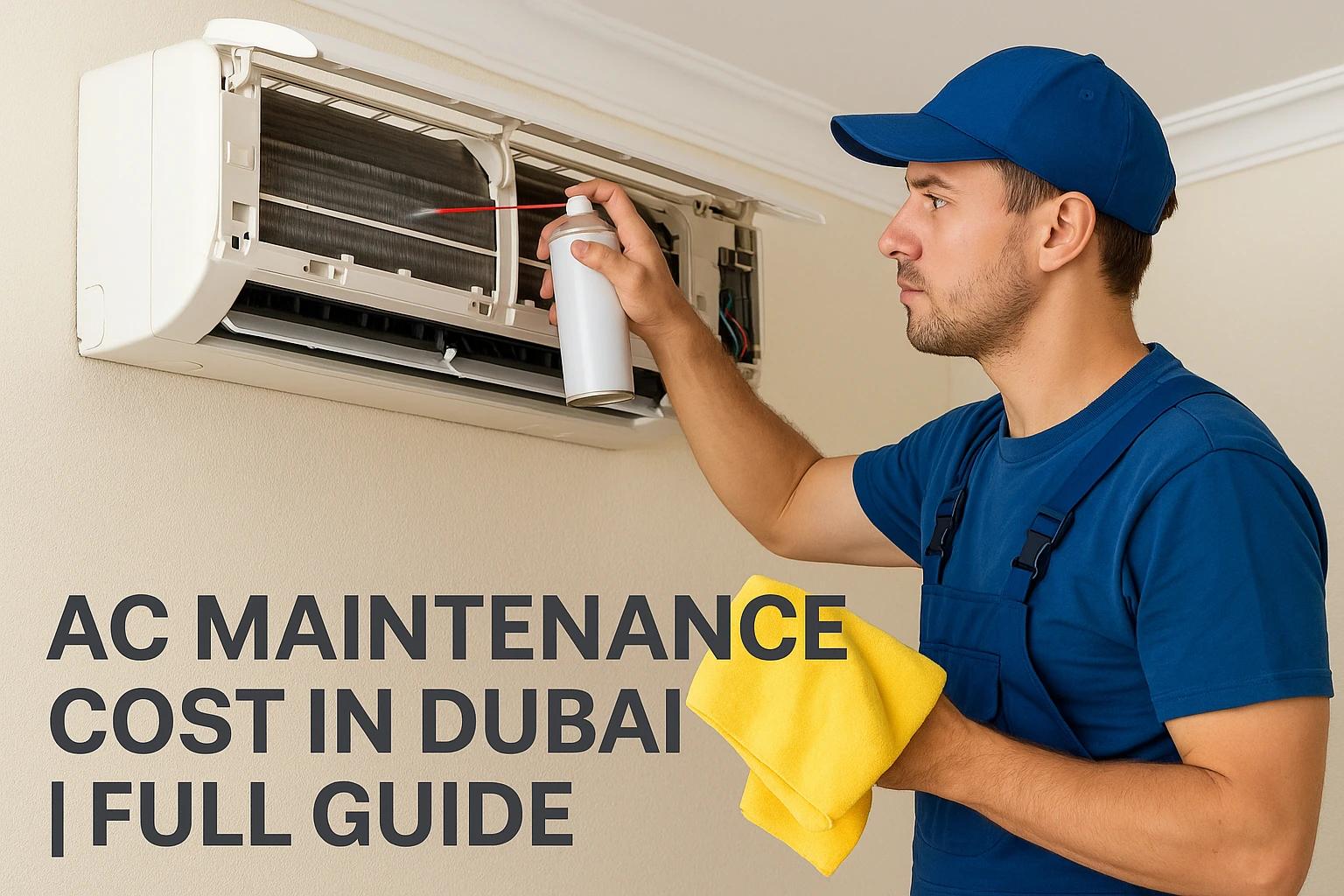 AC Maintenance Cost in Dubai | Full Guide