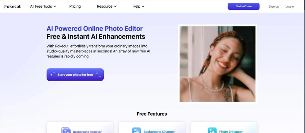 image of Pokecut AI Powered Photo Editor