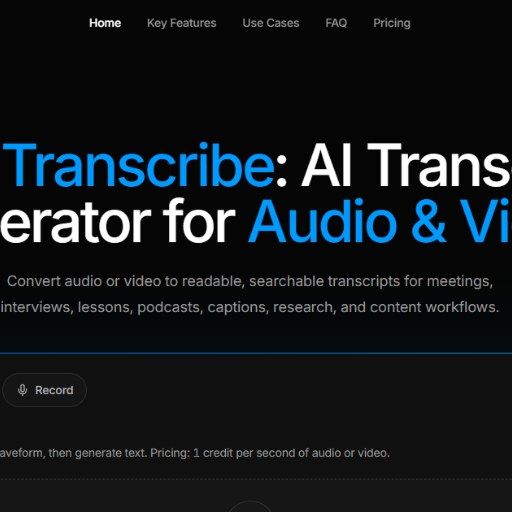 GPT Transcribe