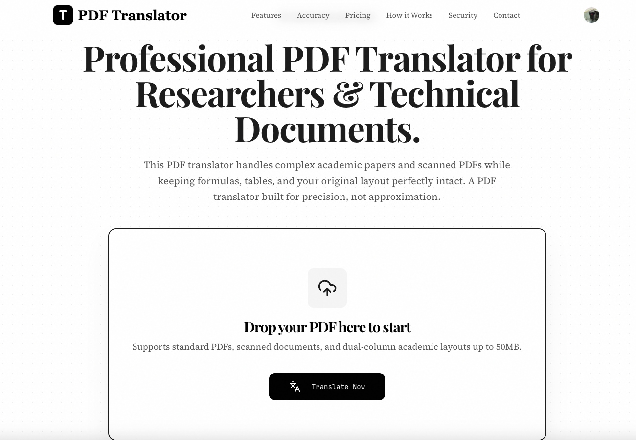 PDF Translator