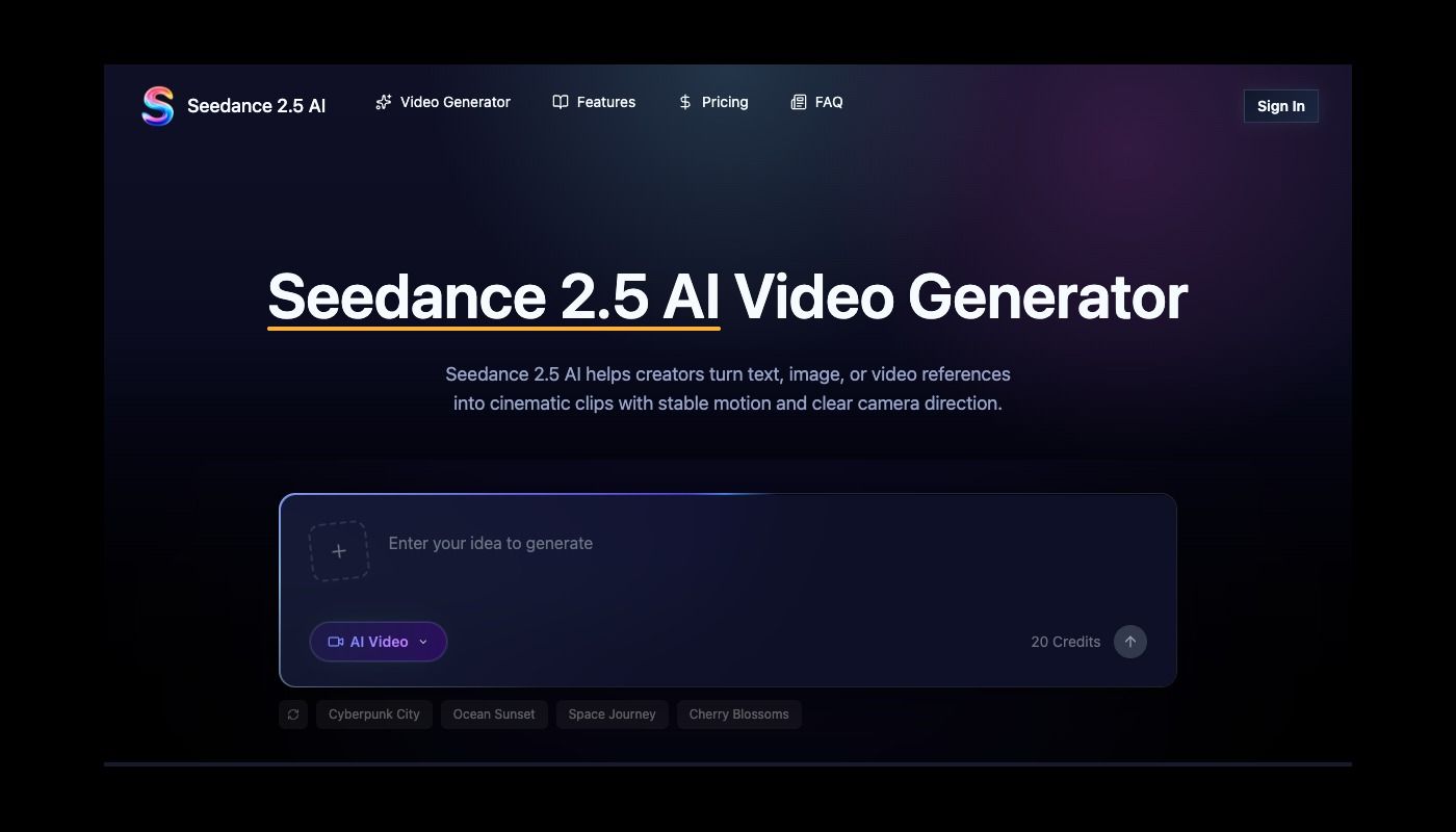 Seedance 2.5