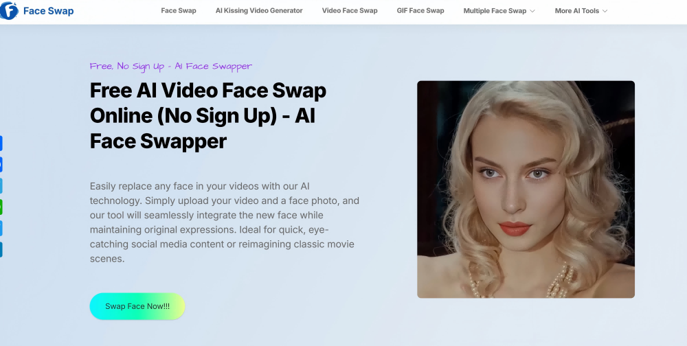 image of Video Face Swap