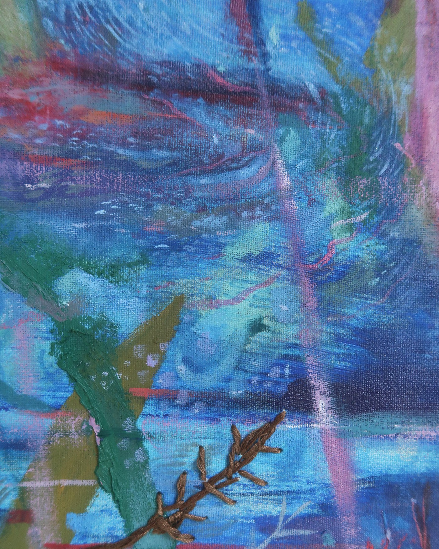 Silver snake , detail view 3