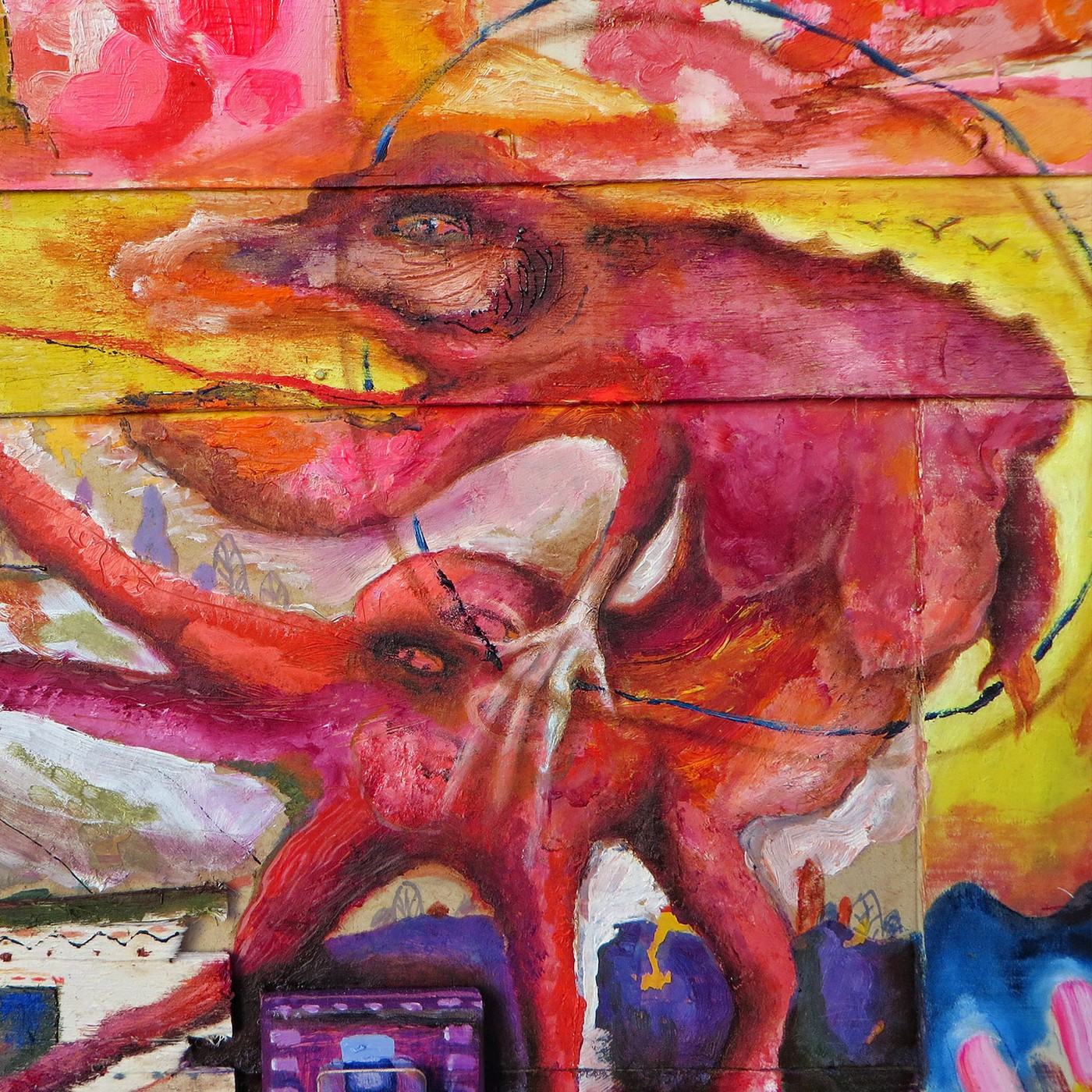 Skin exchange, detail view 2