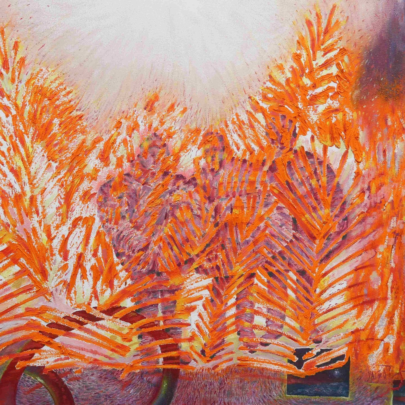 Reed tribe , detail view 4