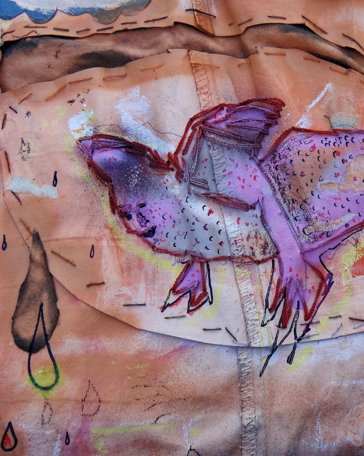 Otherworldly Attack, detail view 3