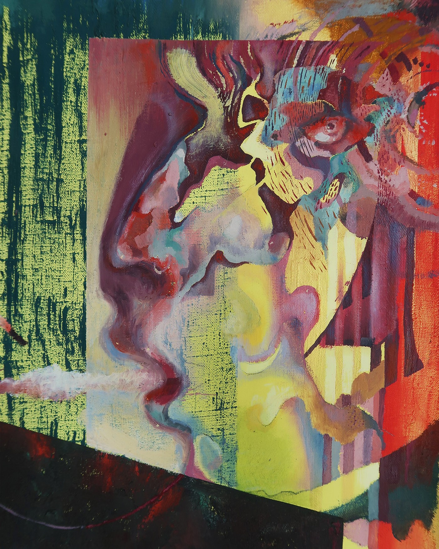 Smoke for two , detail view 3