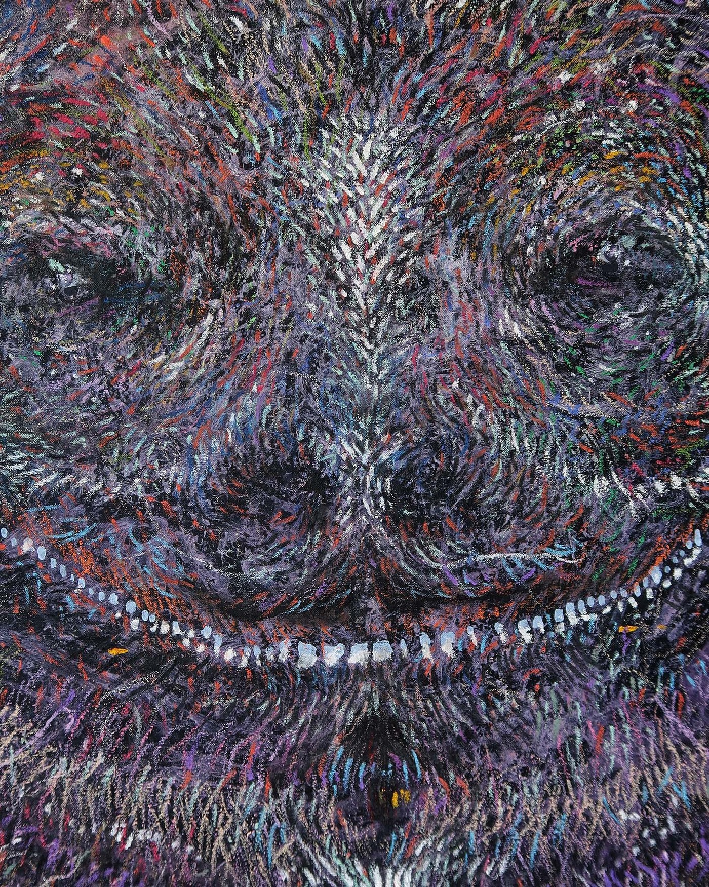 Head, detail view 2