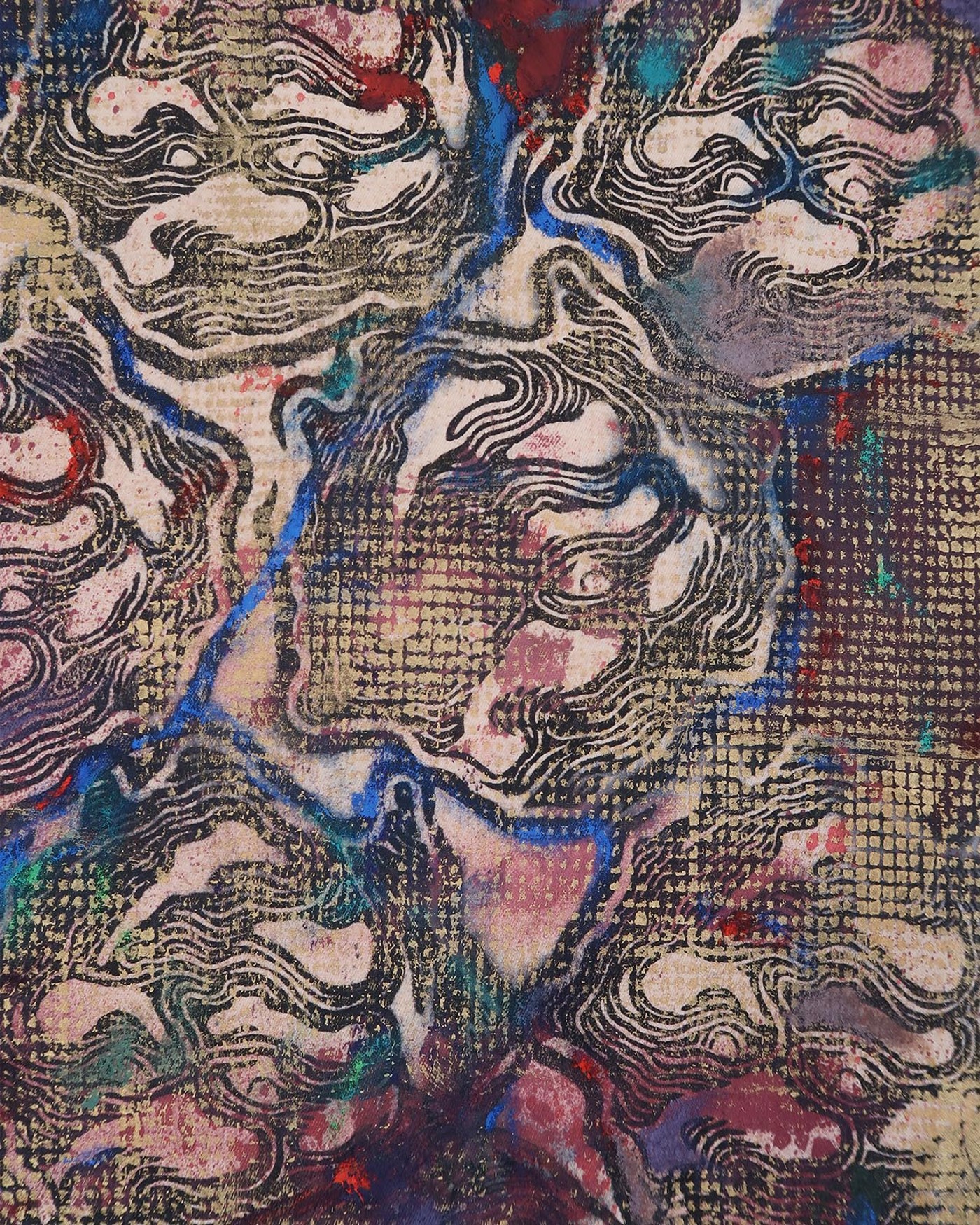 Tryzub, detail view 4